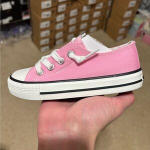 Size 10 (TD) - Pink Weestep Originals Lowtop Shoes (Toddler / Preschool)